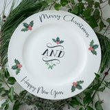 Christmas Pudding or cake  Plate